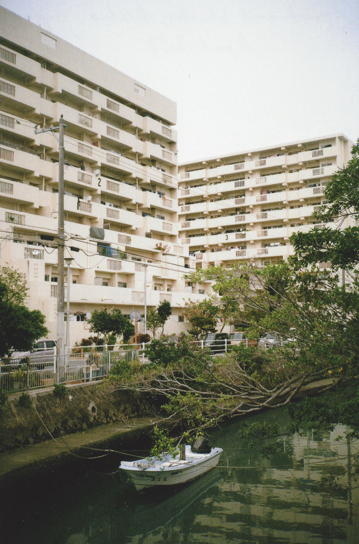 apartment blocks in Naha