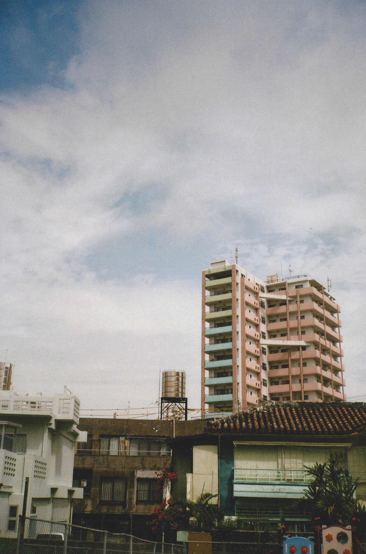 apartment blocks in Tokyo